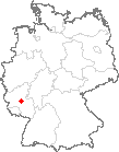 Karte Tiefenbach, Hunsrück
